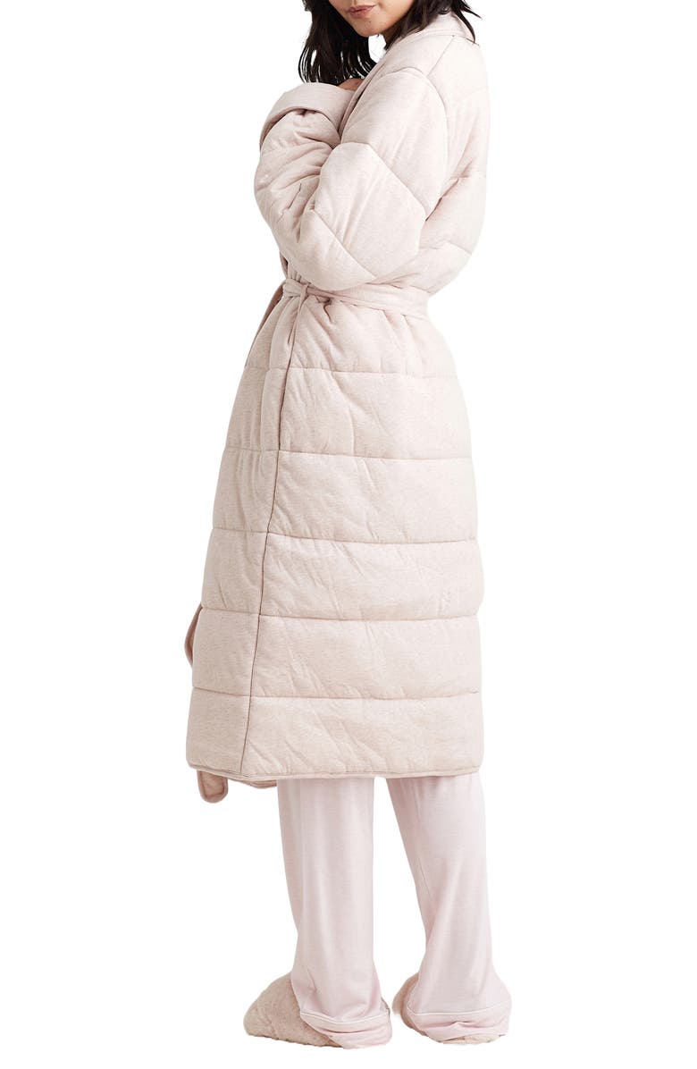 Papinelle Cuddle Puffa Quilted Robe, Alternate, color, 