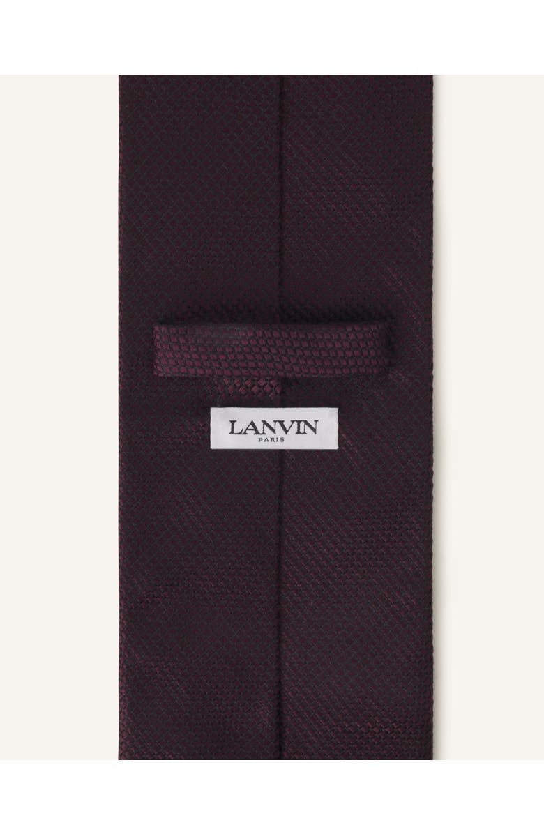 Lanvin PLAIN SILK PIQUE TIE, Alternate, color, 