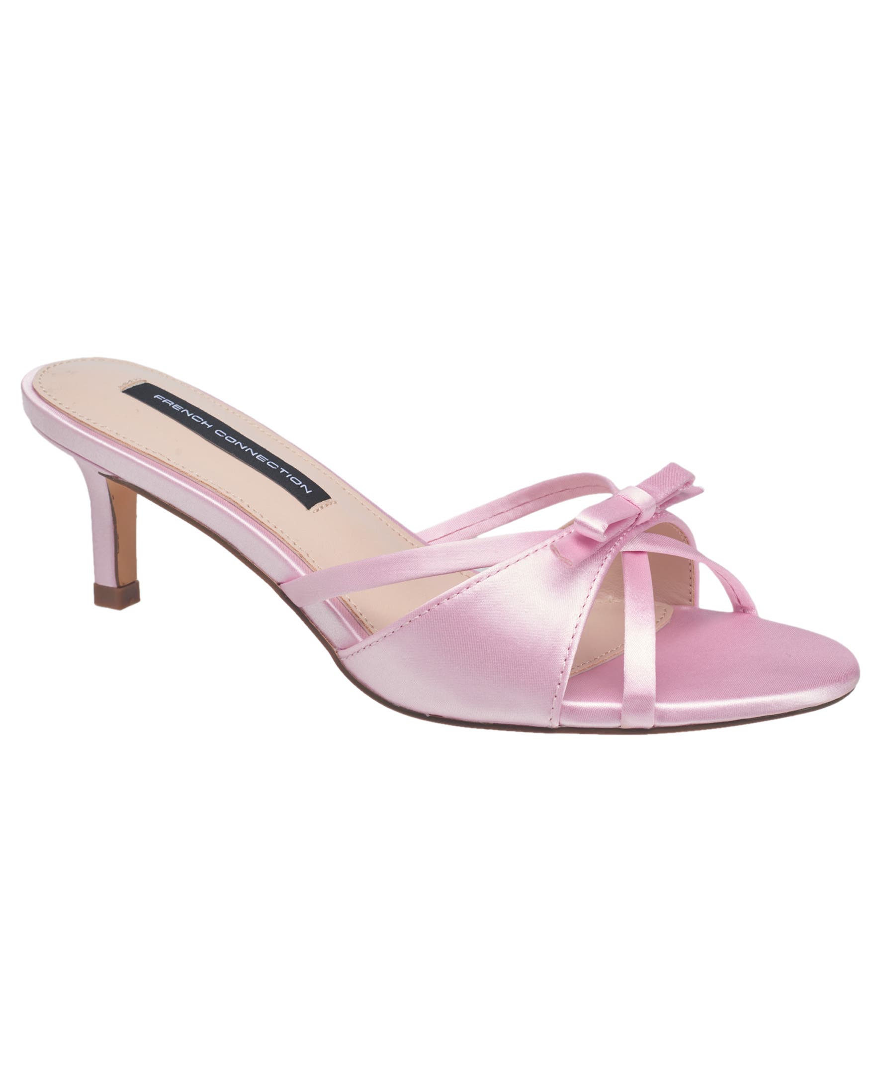French Connection Camilla Satin Kitten Heel, Main, color, 