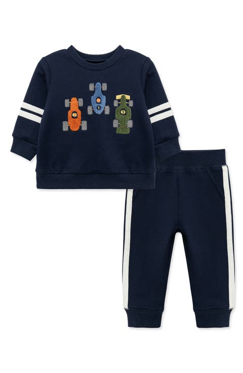 Kids' Race Car Sweatshirt and Pants Set