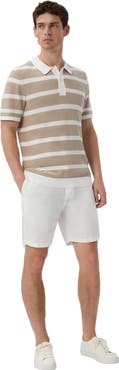 Onia Linen Fixed-Waist Short