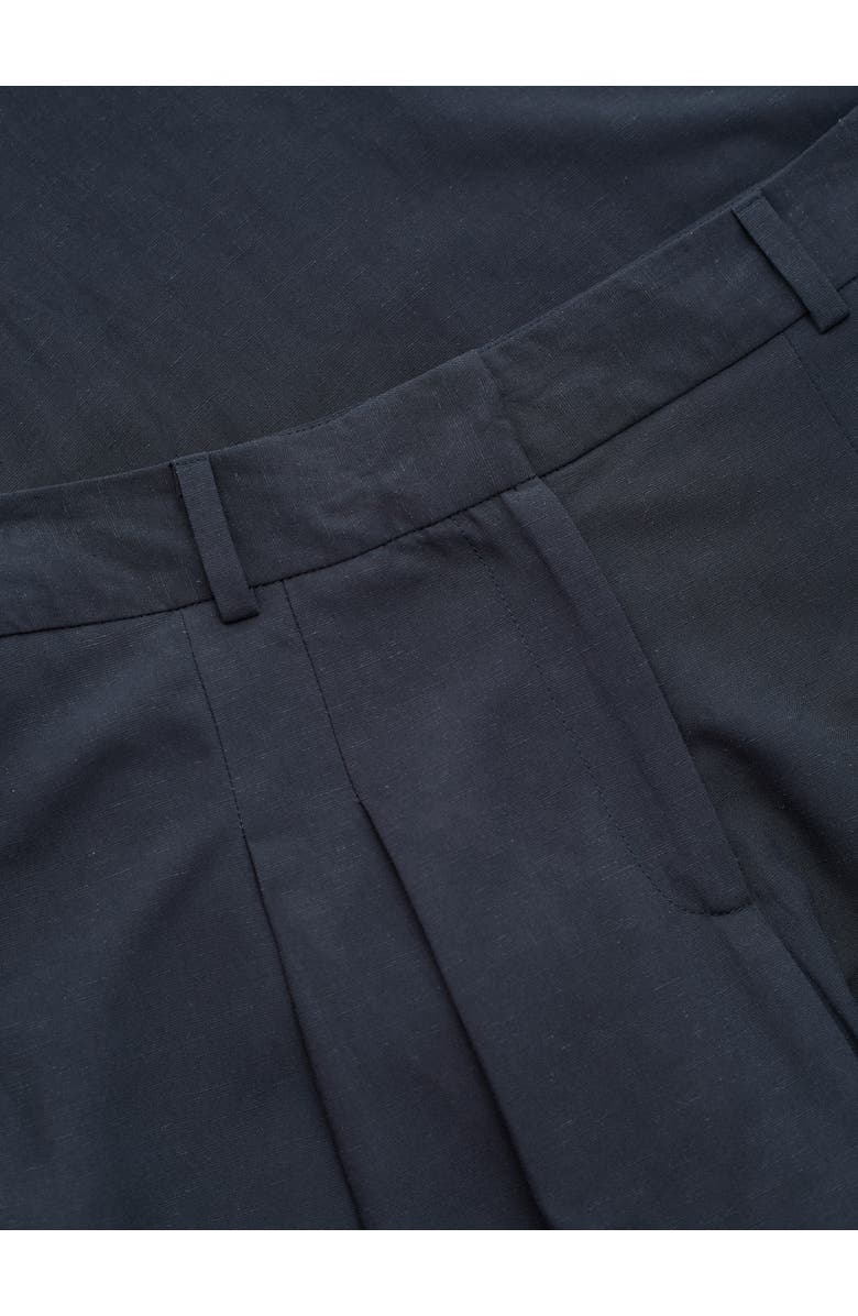 Celtic & Co. Wide Leg Drape Pants, Alternate, color, Dark Navy