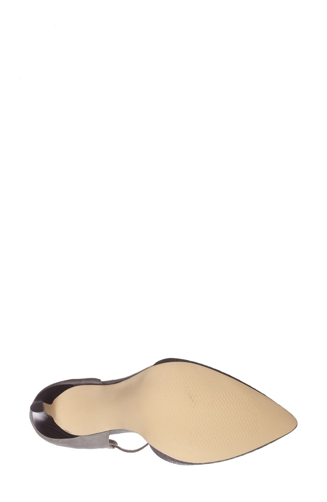 'Xenia' Pointy Toe Pump, Alternate, color, GREY