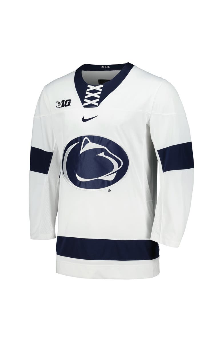 Nike Men's Nike White Penn State Nittany Lions Replica Jersey, Alternate, color, 
