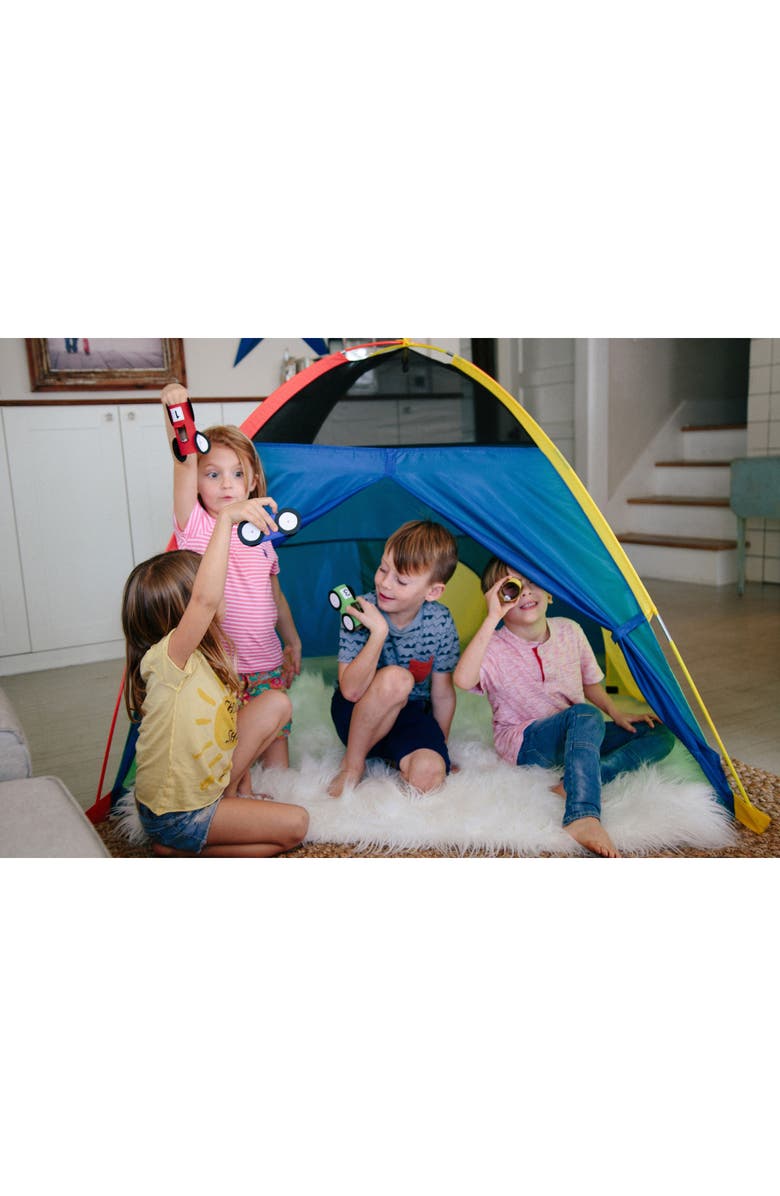 Pacific Play Tents Super Duper Play Tent, Alternate, color, Blue Red Yellow