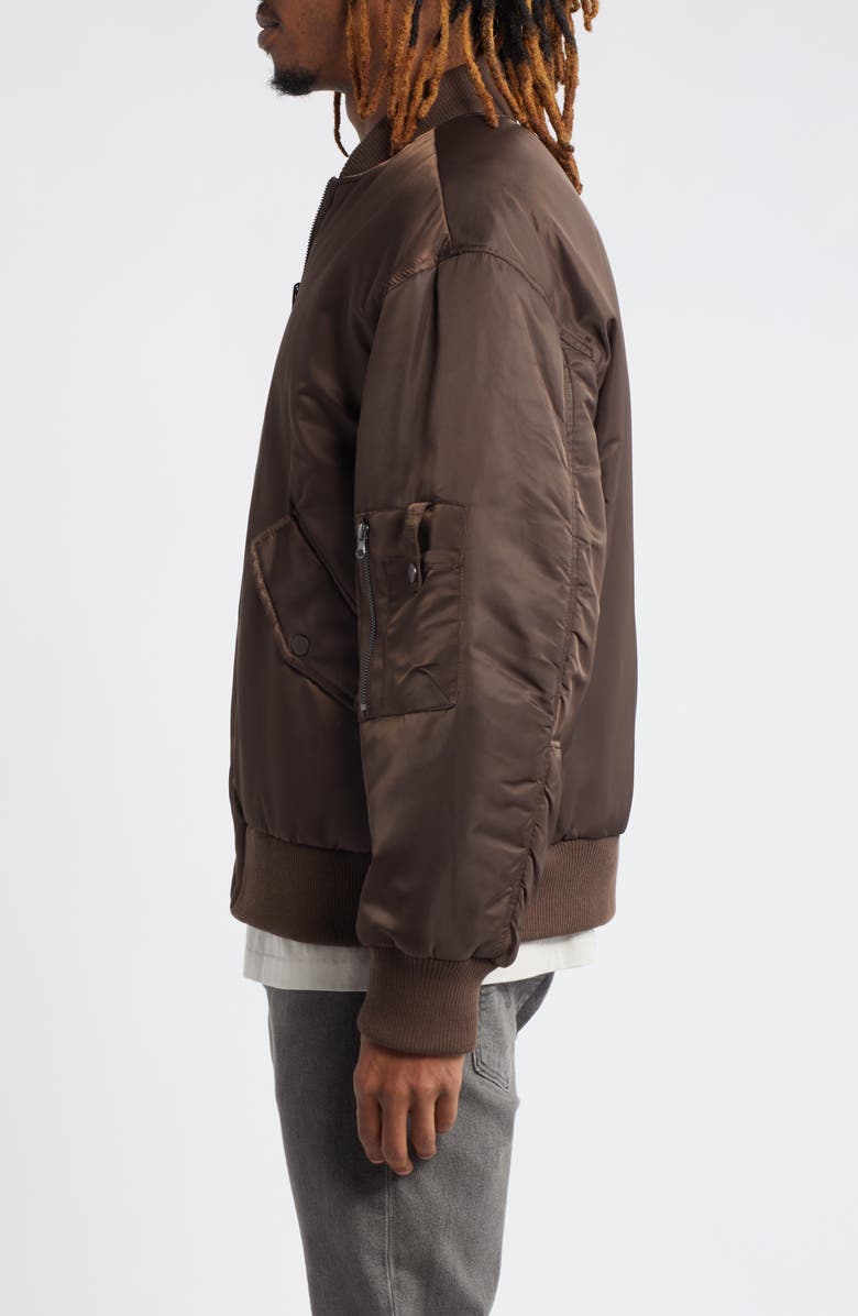 Topman MA-1 Reversible Bomber Jacket, Alternate, color, 