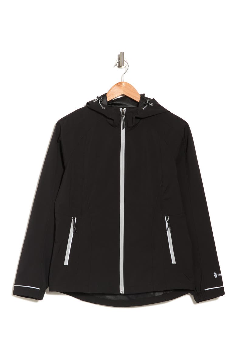 Super Softshell Lightweight Jacket, Alternate, color, BLACK