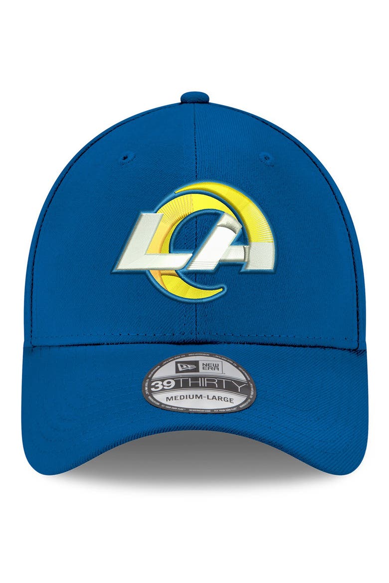Men's New Era Royal Los Angeles Rams Team Classic 39THIRTY Flex Hat, Alternate, color, ROYAL