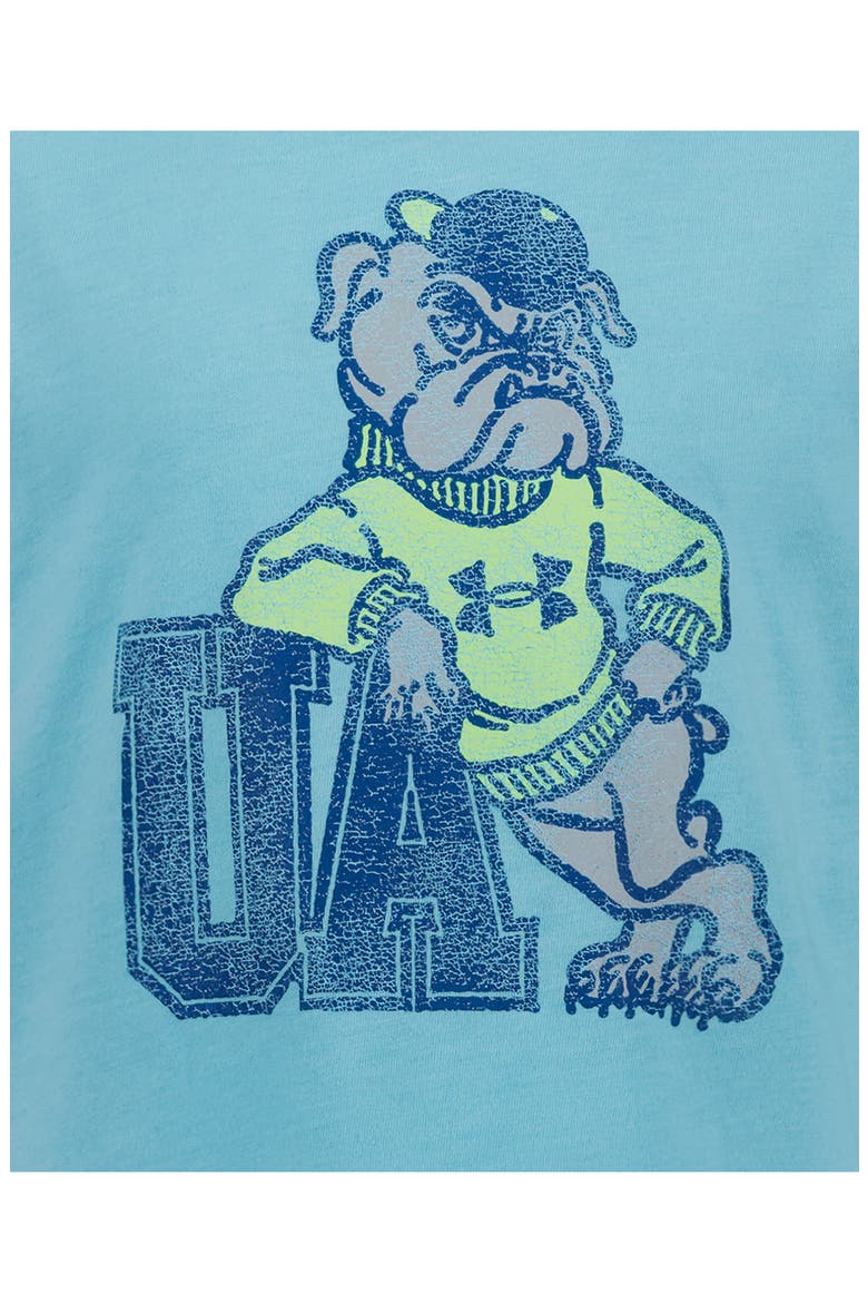 Kids' UA Tech™ Mascot Performance Graphic T-Shirt, Alternate, color, BLUE HAZE