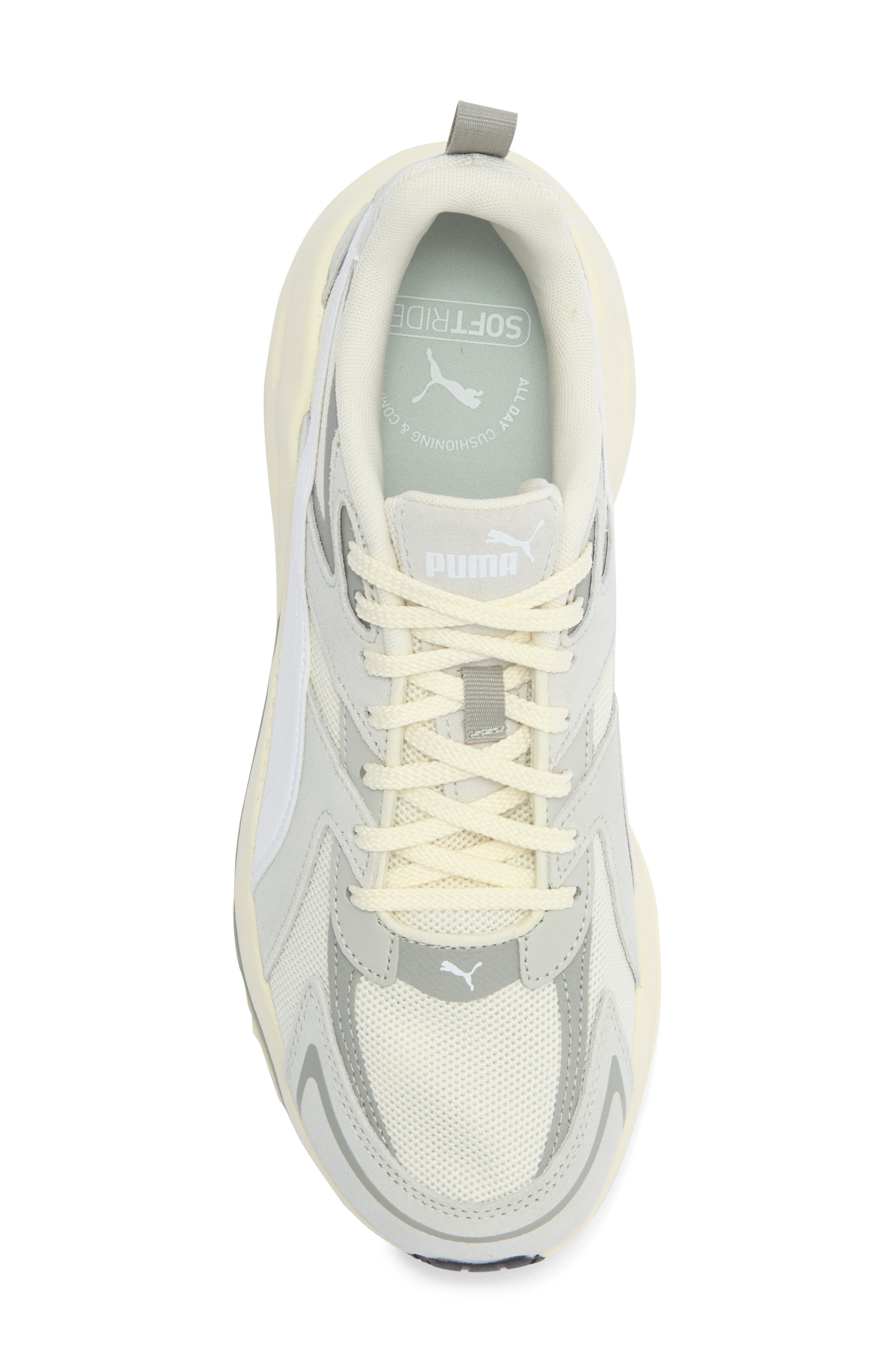 PUMA Hypnotic LS Sneaker, Alternate, color, Warm White-Puma White-Gray