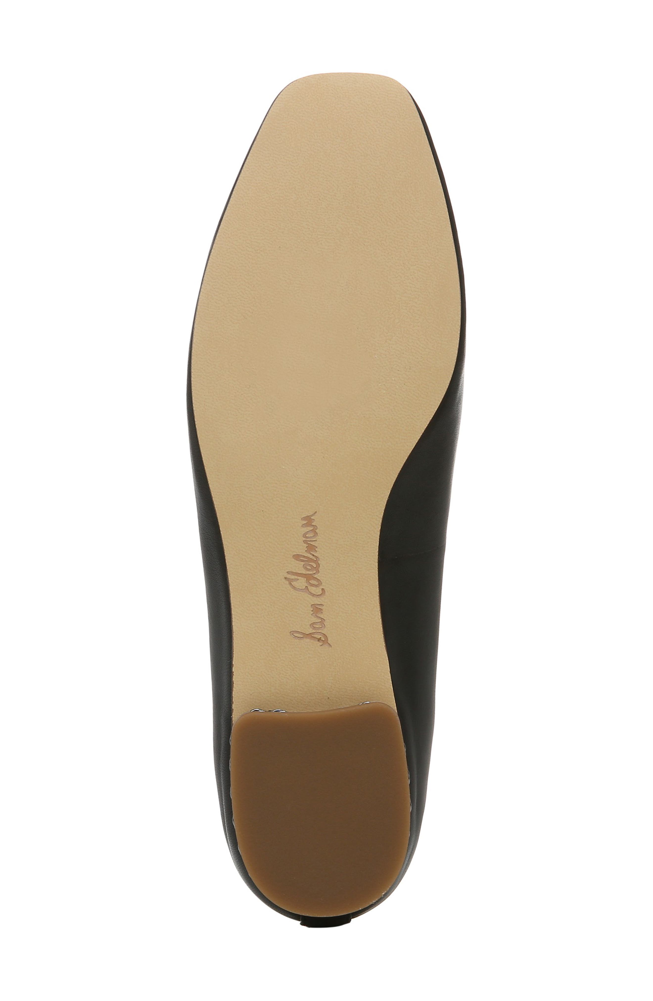 Marisol Ballet Flat, Alternate, color, BLACK LEATHER