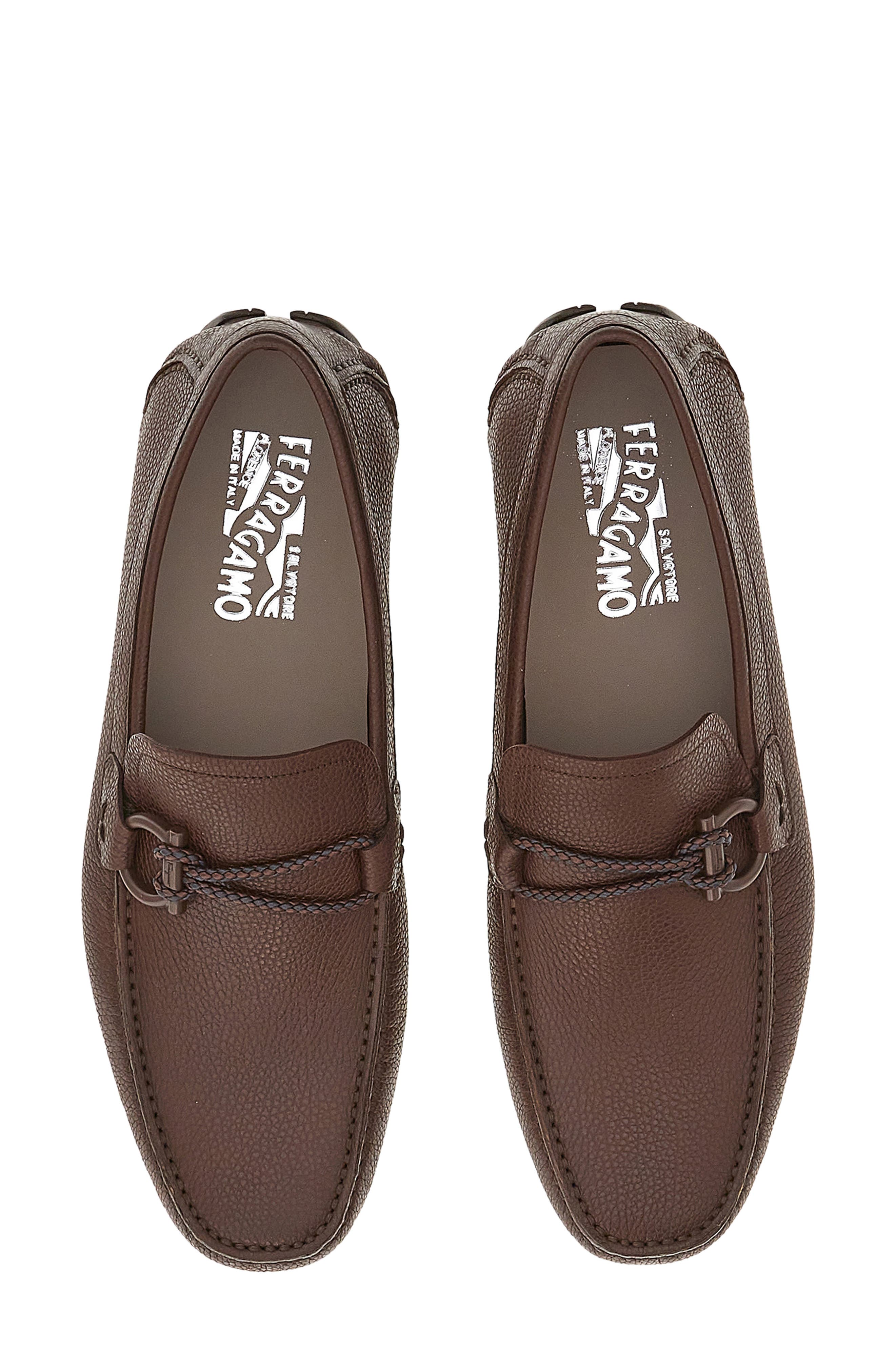 FERRAGAMO Front 4 Driving Shoe, Alternate, color, 