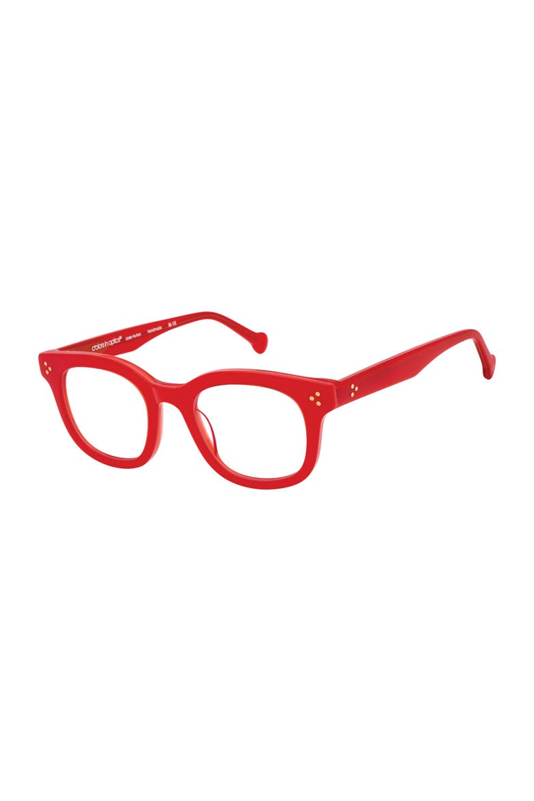 Riley Reading Glasses, Main, color, Red
