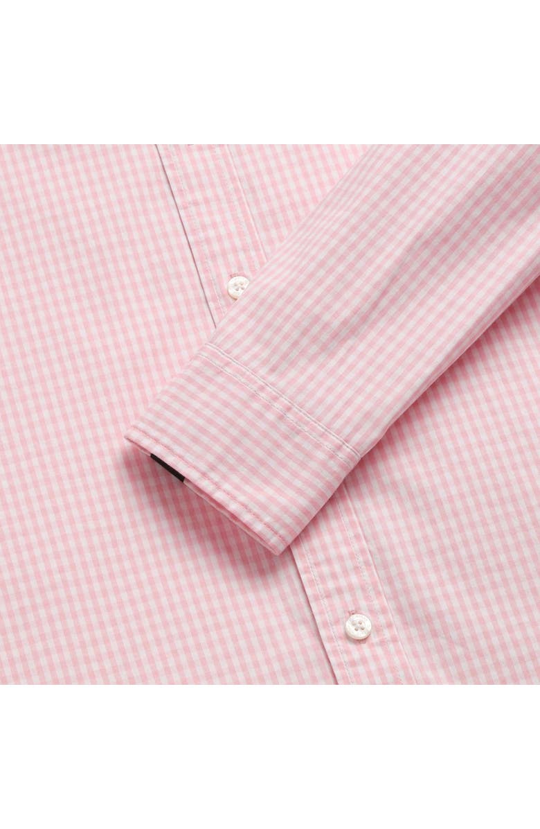 Surfside Supply Co. Brian Gingham Shirt, Alternate, color, Pink Check Combo