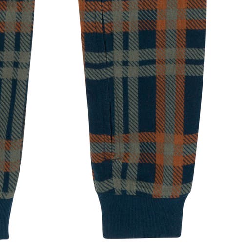 Modern Moments™ By Gerber Hacci Comfort Unionsuit In Navy Plaid