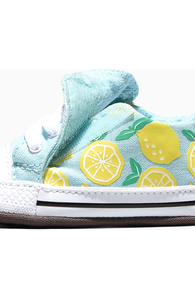 Converse Chuck Taylor<sup>®</sup> All Star<sup>®</sup> Cribster Crib Shoe, Alternate, color, Rained Out/ Dandy Lion/ White