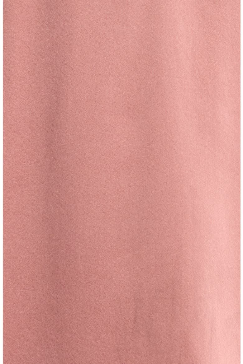Lace Plunge Washable Silk Chemise, Alternate, color, BRAMBLED BLUSH/ MULLED MAPLE
