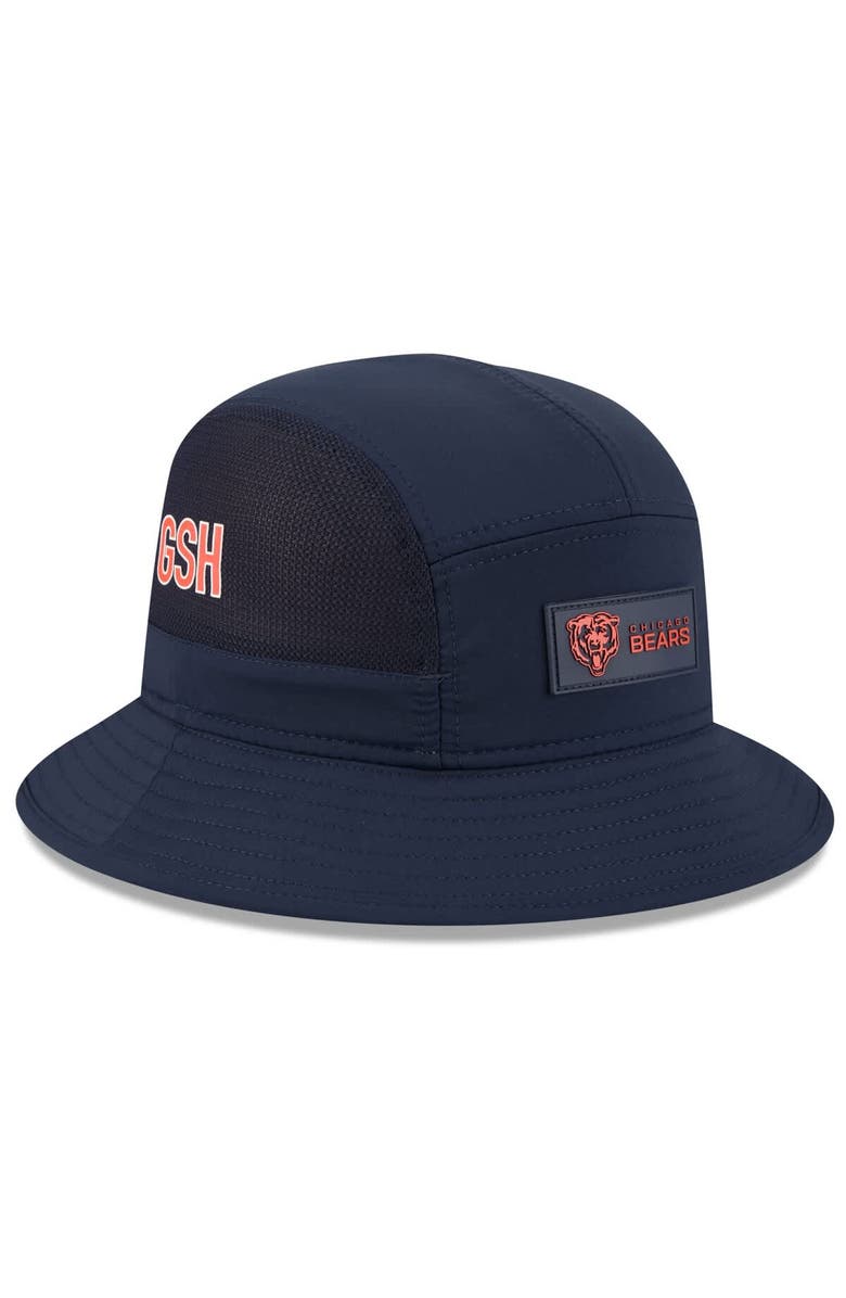 New Era Men's New Era Navy Chicago Bears 2025 Sideline Bucket Hat, Alternate, color, Navy