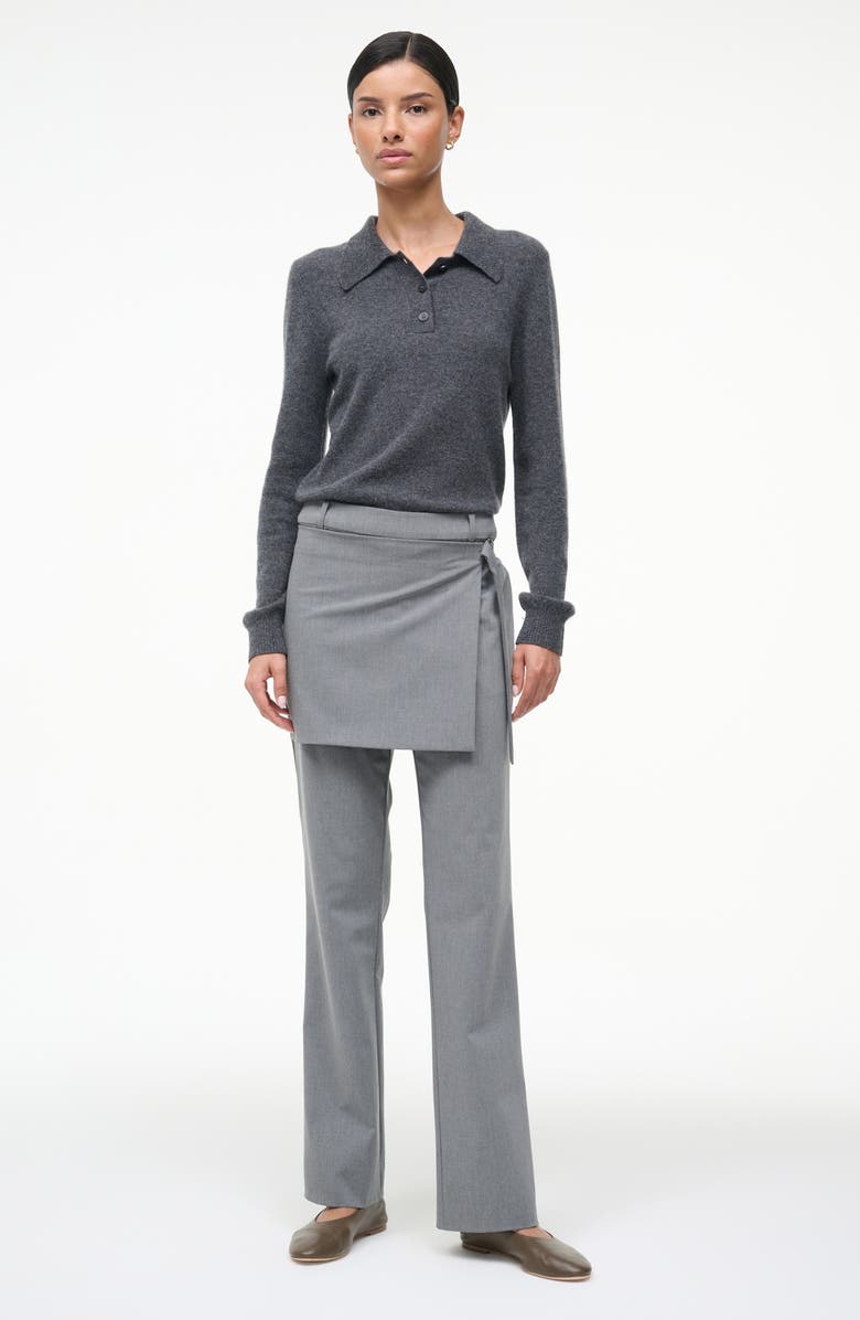 STAUD Hannah Panel Detail Pants, Alternate, color, Static