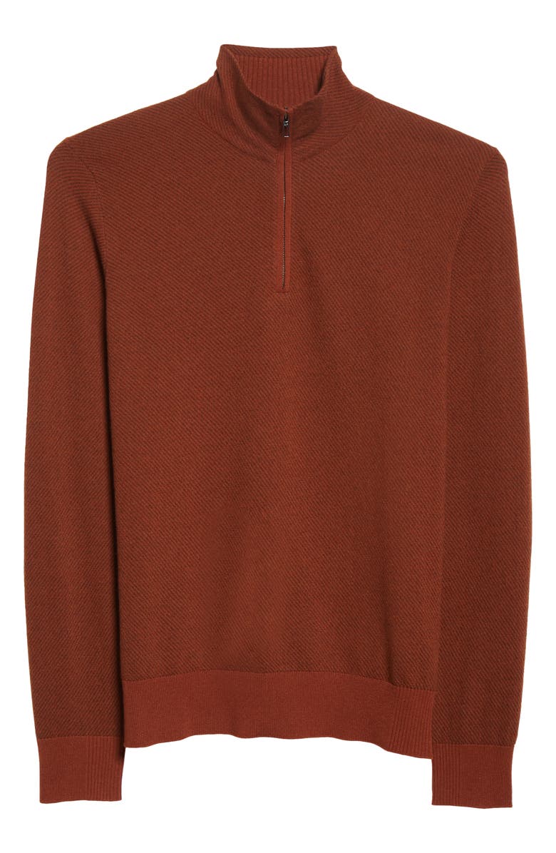 Loro Piana Mezzocollo Roadster Cashmere Pullover, Alternate, color, 