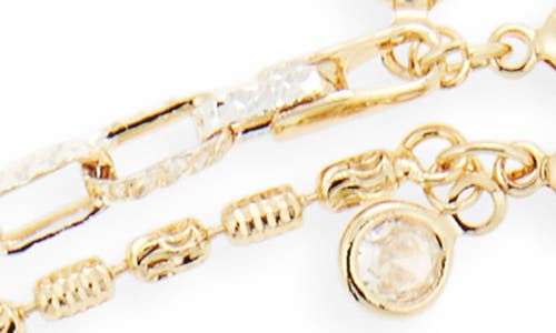 Chelsea28 Set Of Two Demi Fine Chain Necklaces In Gold