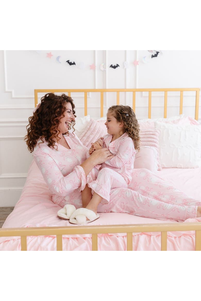Ghost Halloween Lounge Set, Alternate, color, Soft Pink