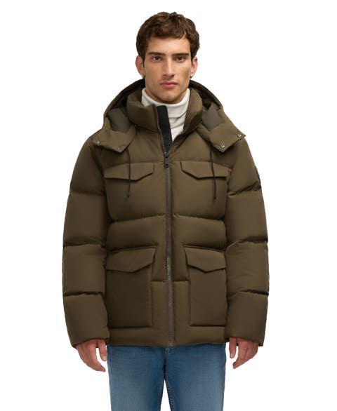 Miles Midweight Puffer Jacket with Removable Hood