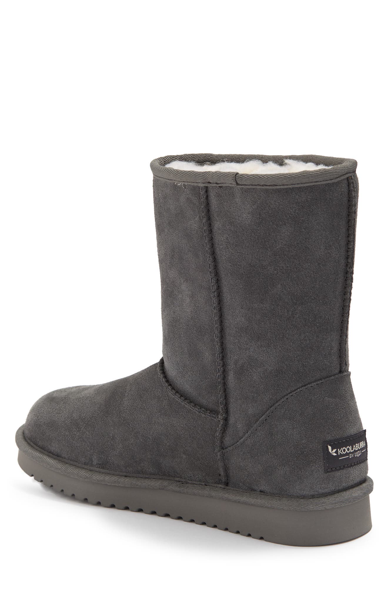 Classic Faux Shearling Short Boot, Alternate, color, STNG