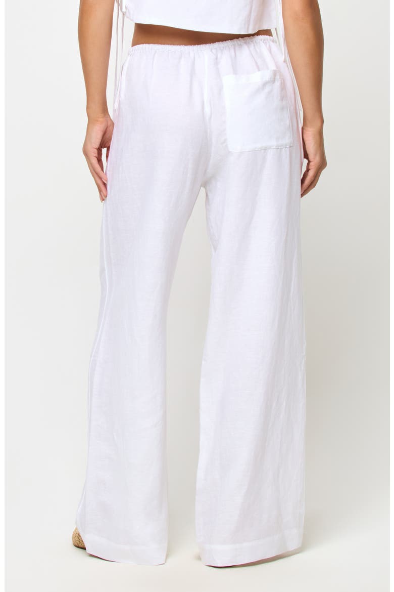 Nina Cover-Up Pants, Alternate, color, WHITE