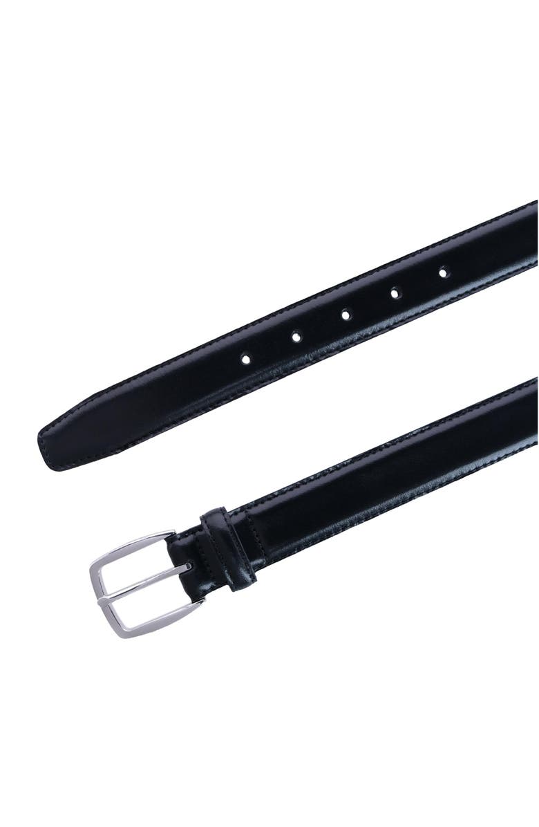 Trafalgar Jameson 31mm Genuine Leather Dress Belt, Alternate, color, Black