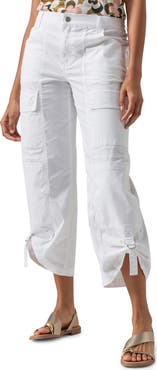 Sanctuary Cali Straight Leg Crop Cargo Pants
