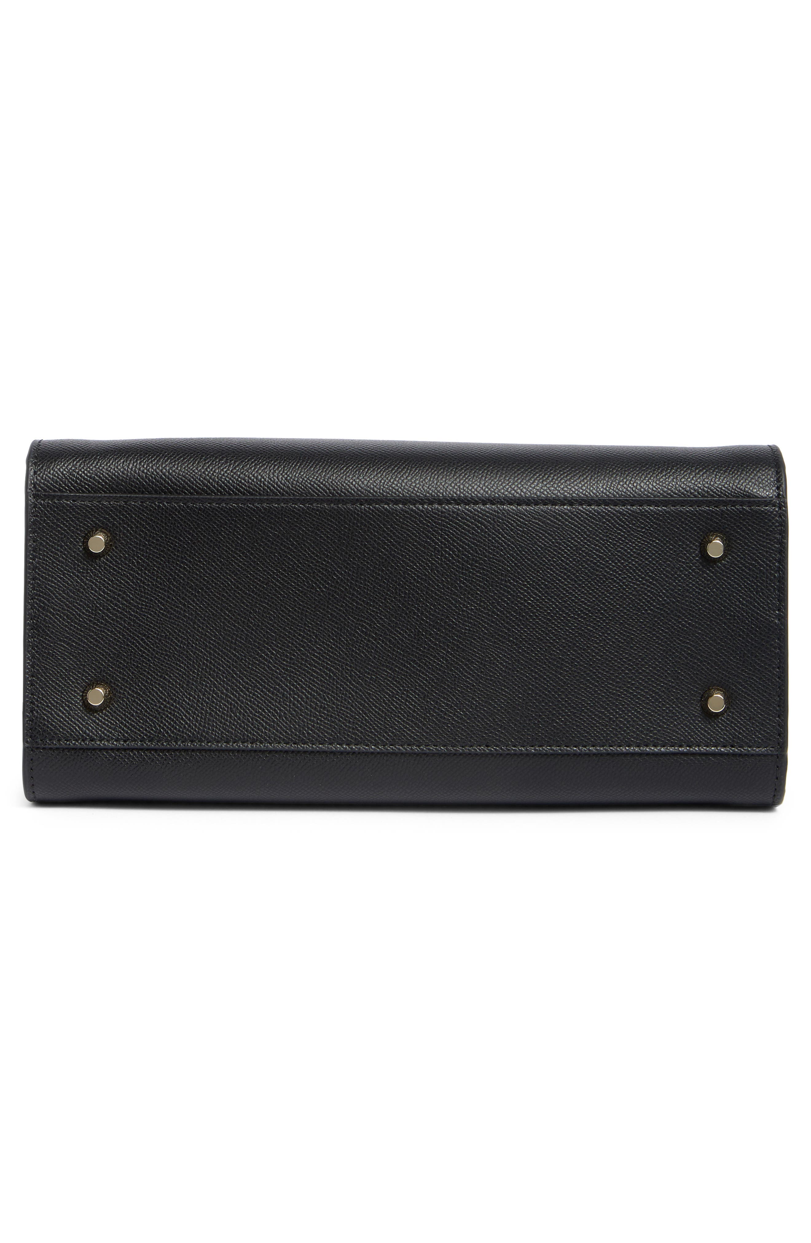 Furla Gardenia Tote Bag, Alternate, color, Nero
