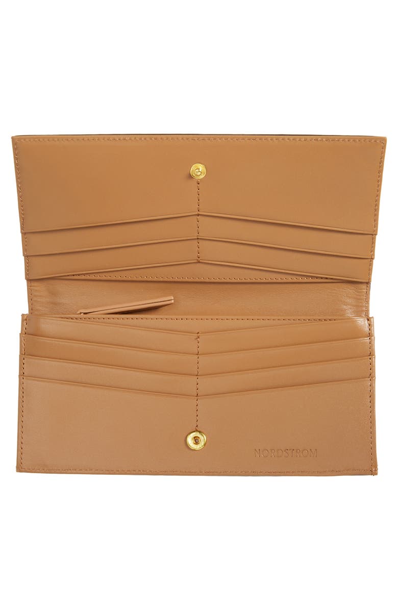 Nordstrom Hunter Leather Continental Wallet, Alternate, color, 