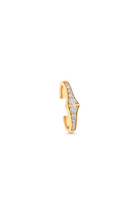 Lucia Single Diamond Ear Cuff