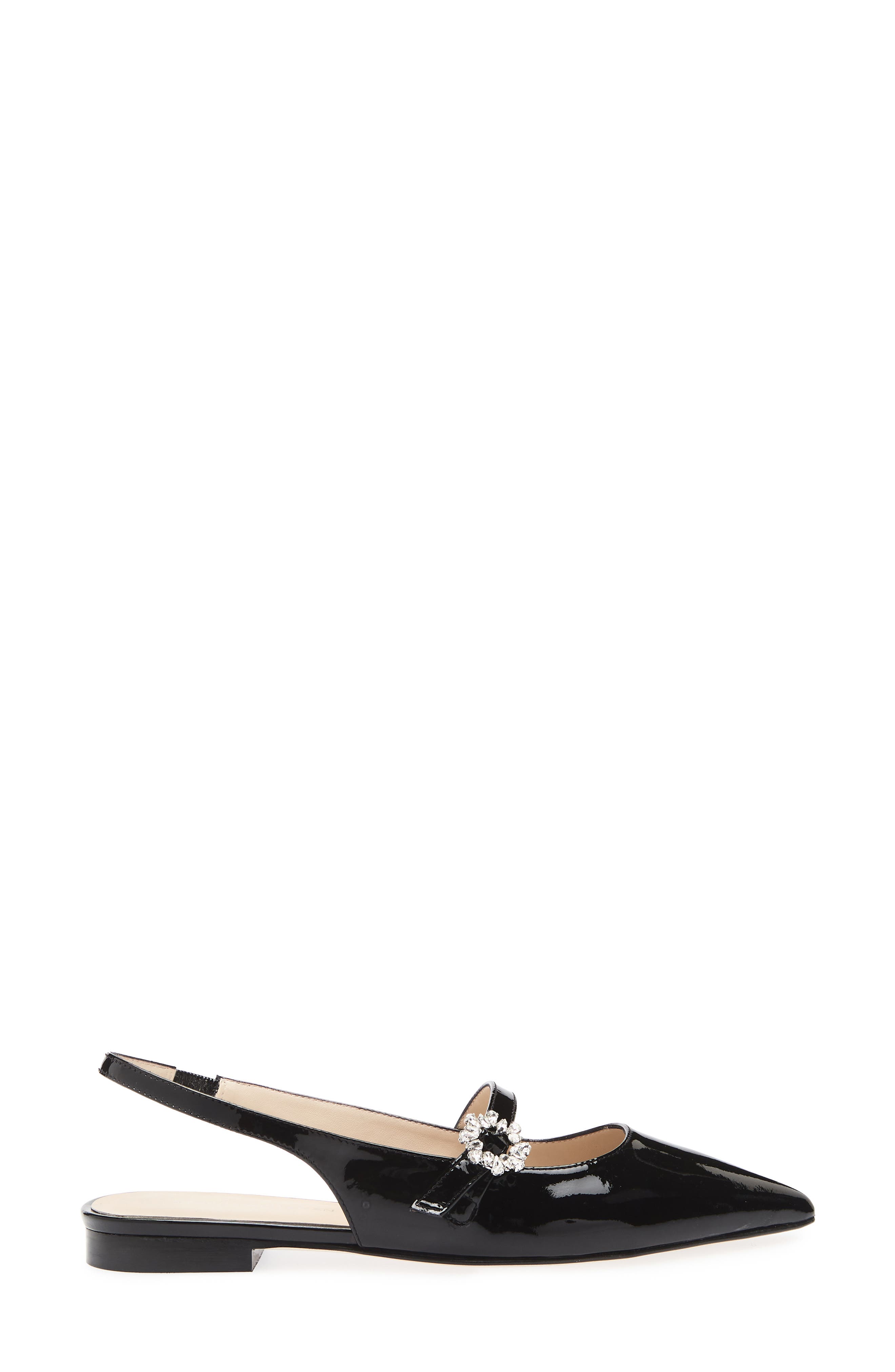 Stuart Weitzman Aura Mary Jane Slingback Pump, Alternate, color, Black