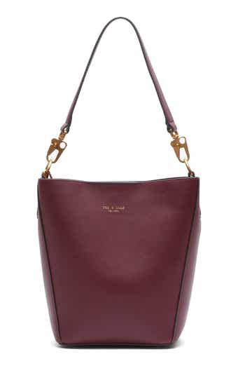 Parker Leather Bucket Bag