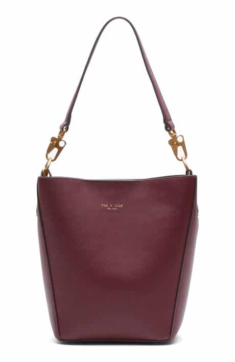 Parker Leather Bucket Bag