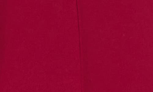 Dkny Pintuck Flare Leg Pants In Burgundy