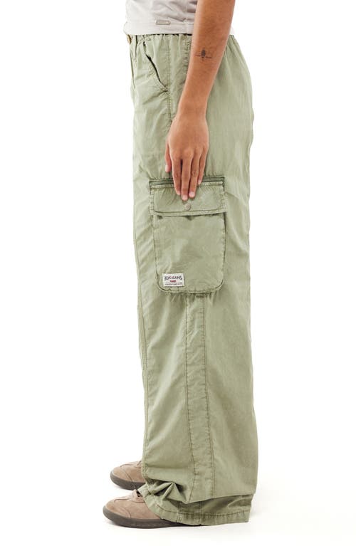 Shop Bdg Urban Outfitters Y2k Cargo Pants In Sage