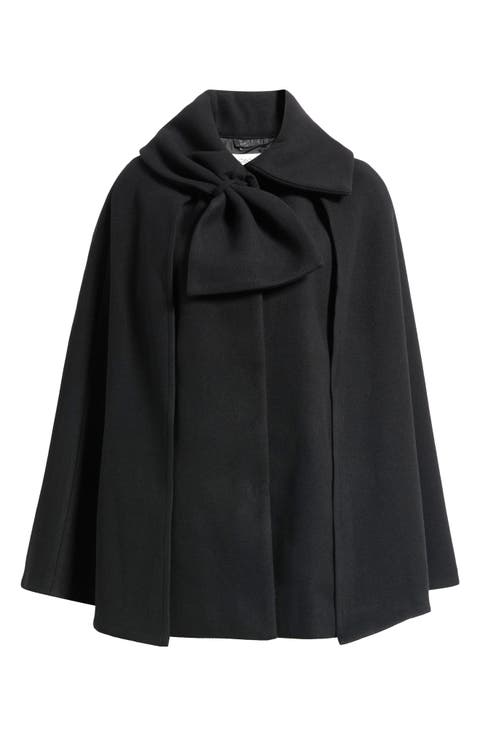 Bow Scarf Collar Cape