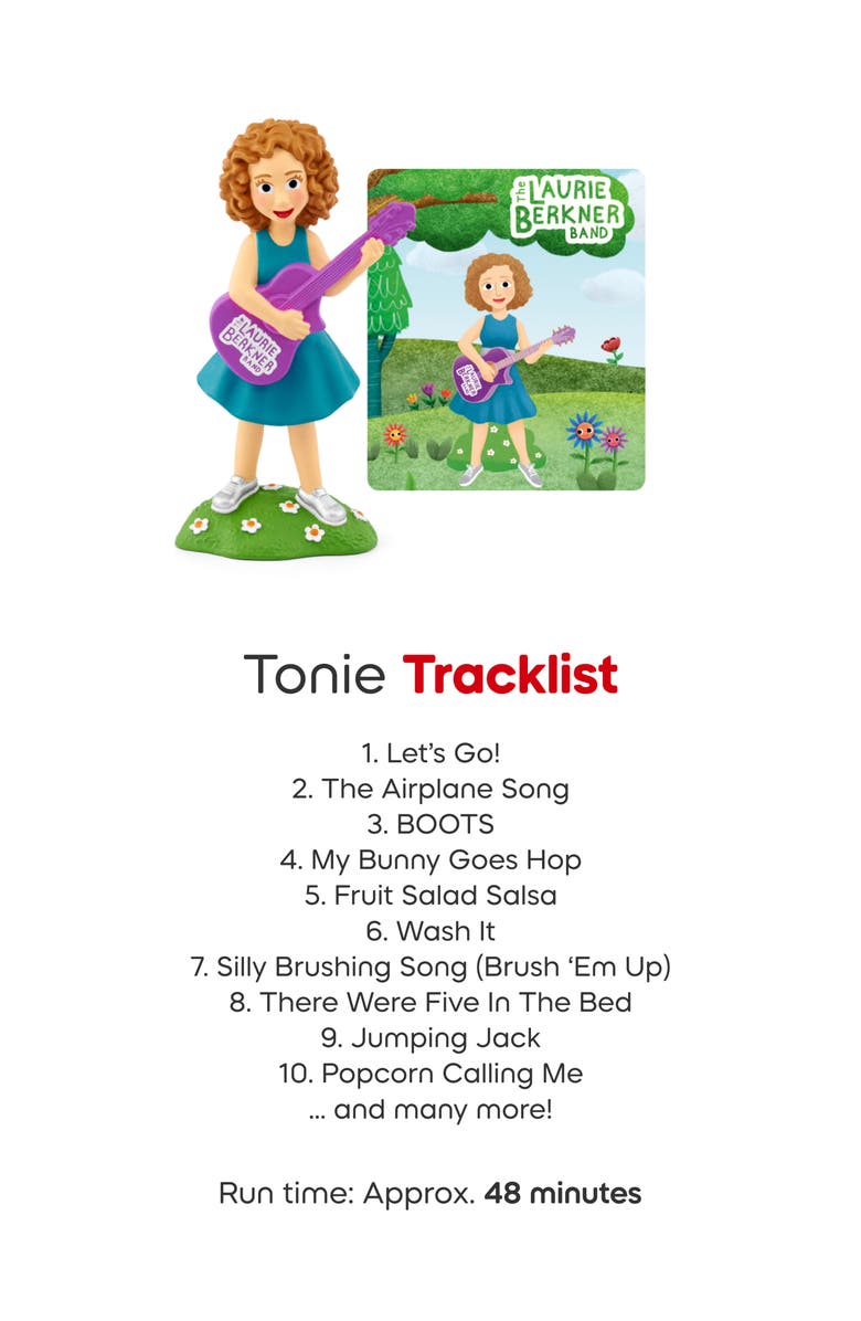 tonies Laurie Berkner 2-Pack Tonie Character Bundle, Alternate, color, Multi