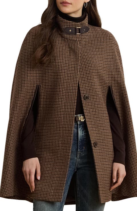 RALPH LAUREN grunge mods coat brown S