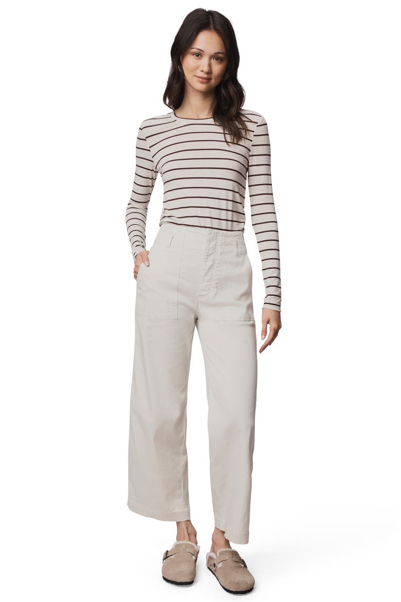 Chloe Crop Ankle Pants, Alternate, color, PALE OAK