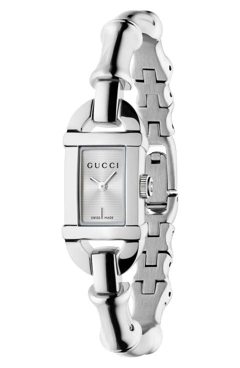 Bamboo Bracelet Watch, 22mm x 17mm