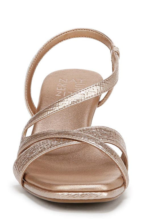 Naturalizer Kieran Sandal In Rose Gold