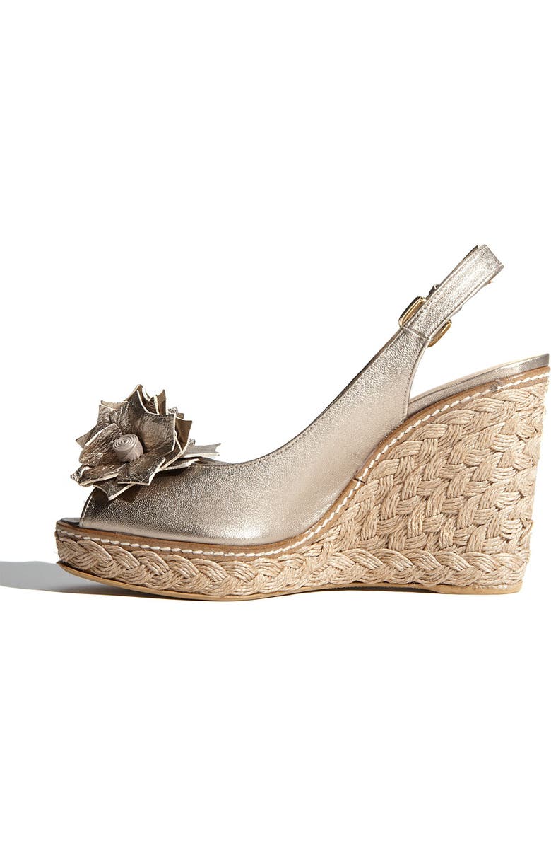 Stuart Weitzman 'Washkimbow' Peep Toe Sandal, Alternate, color,