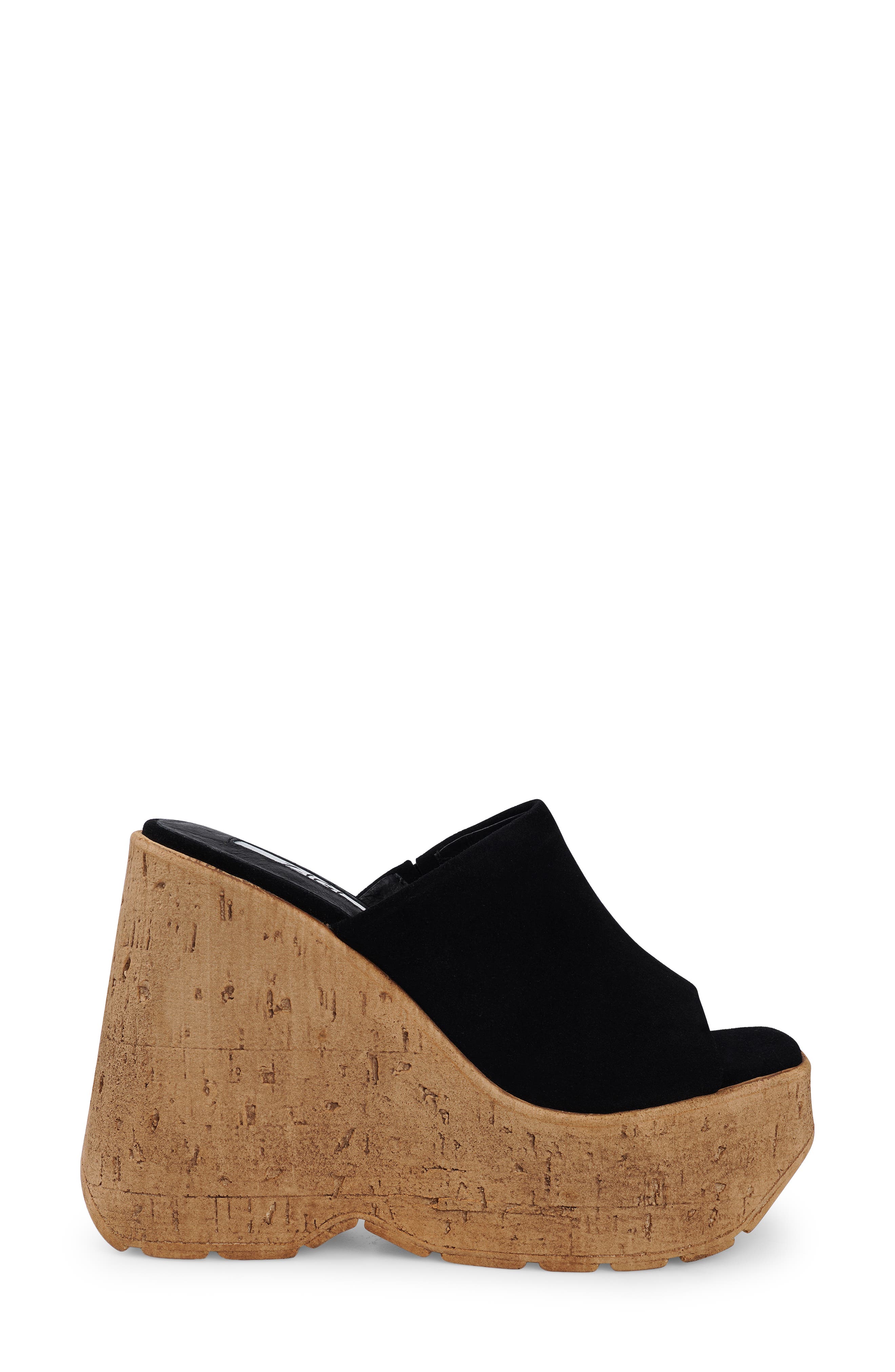 ZIGI Zhamira Platform Wedge Sandal, Alternate, color, Blk Suede
