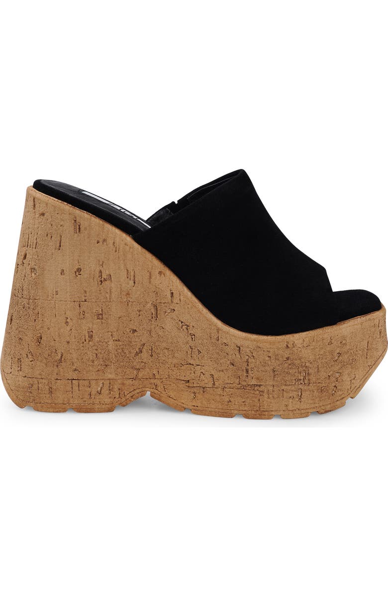 ZIGI Zhamira Platform Wedge Sandal, Alternate, color, Blk Suede