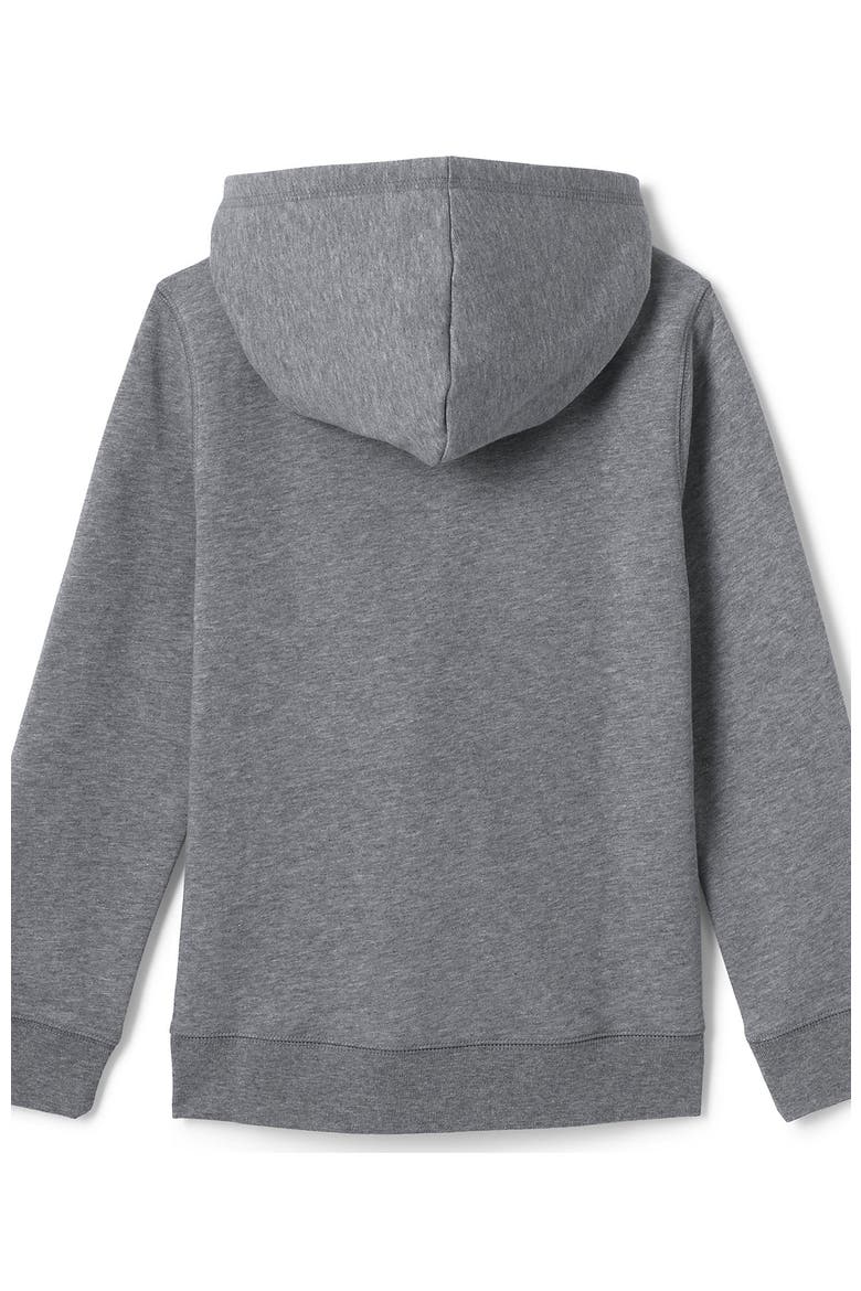 School Uniform Kids Zip Front Sweatshirt, Alternate, color, Pewter Heather