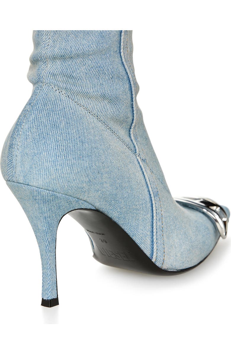 DIESEL<sup>®</sup> Denim Thigh High Boot, Alternate, color,